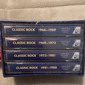 Classic Rock 1966-1988 Cassettes Factory Sealed